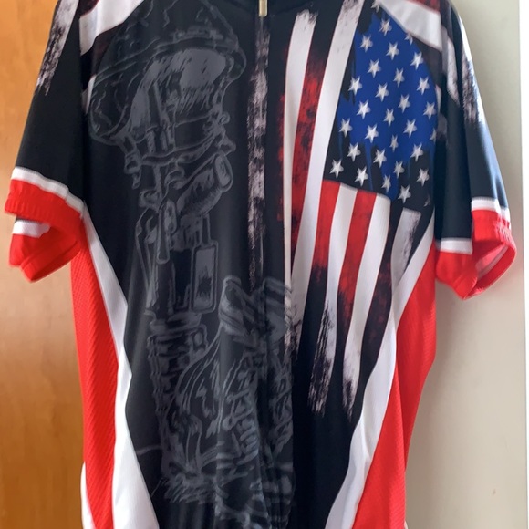 Men’s Honor the Fallen Riding/Cycling Jersey - Picture 5 of 15